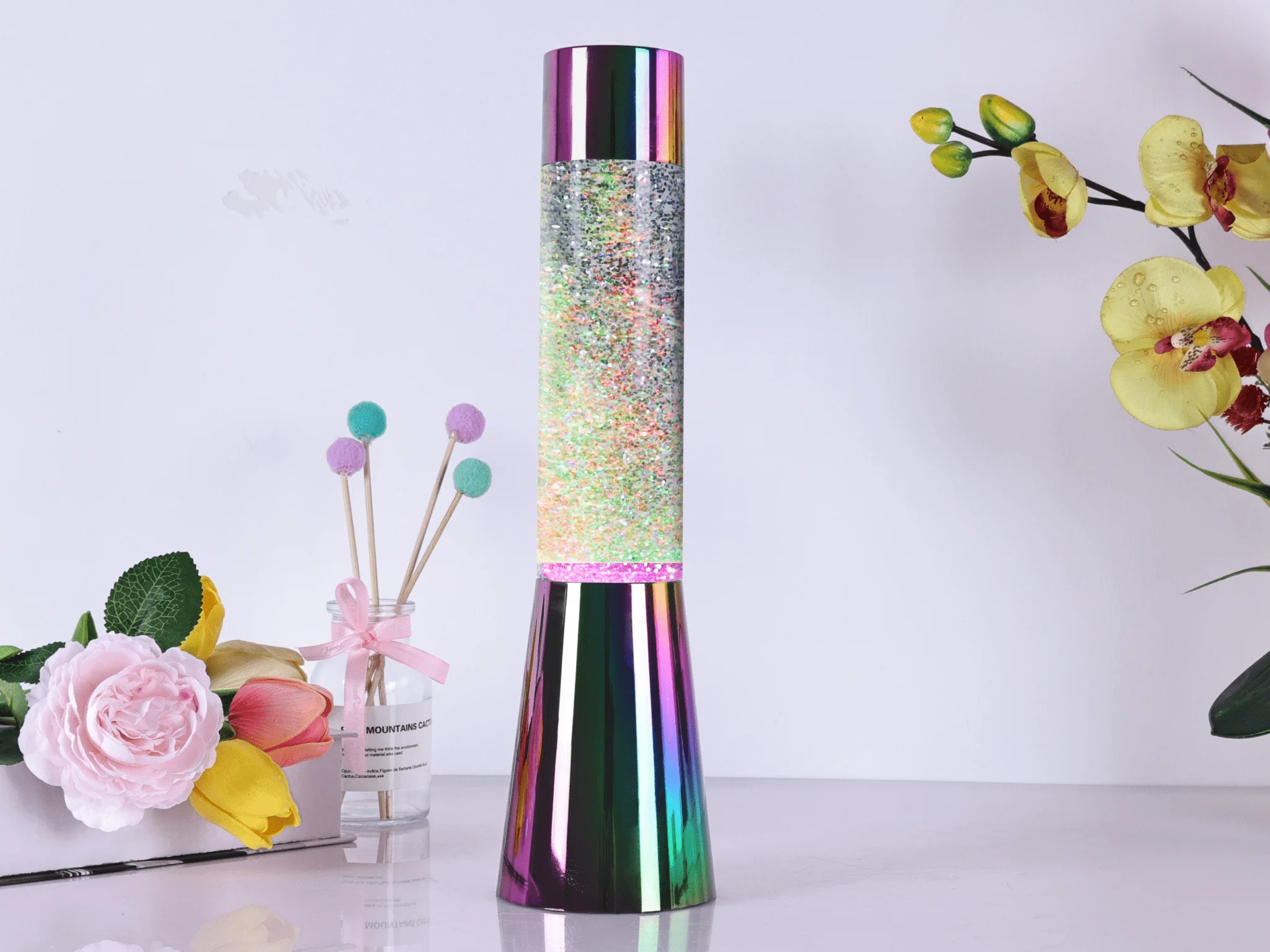 Black Pearl Glitter Lamp - Image 5