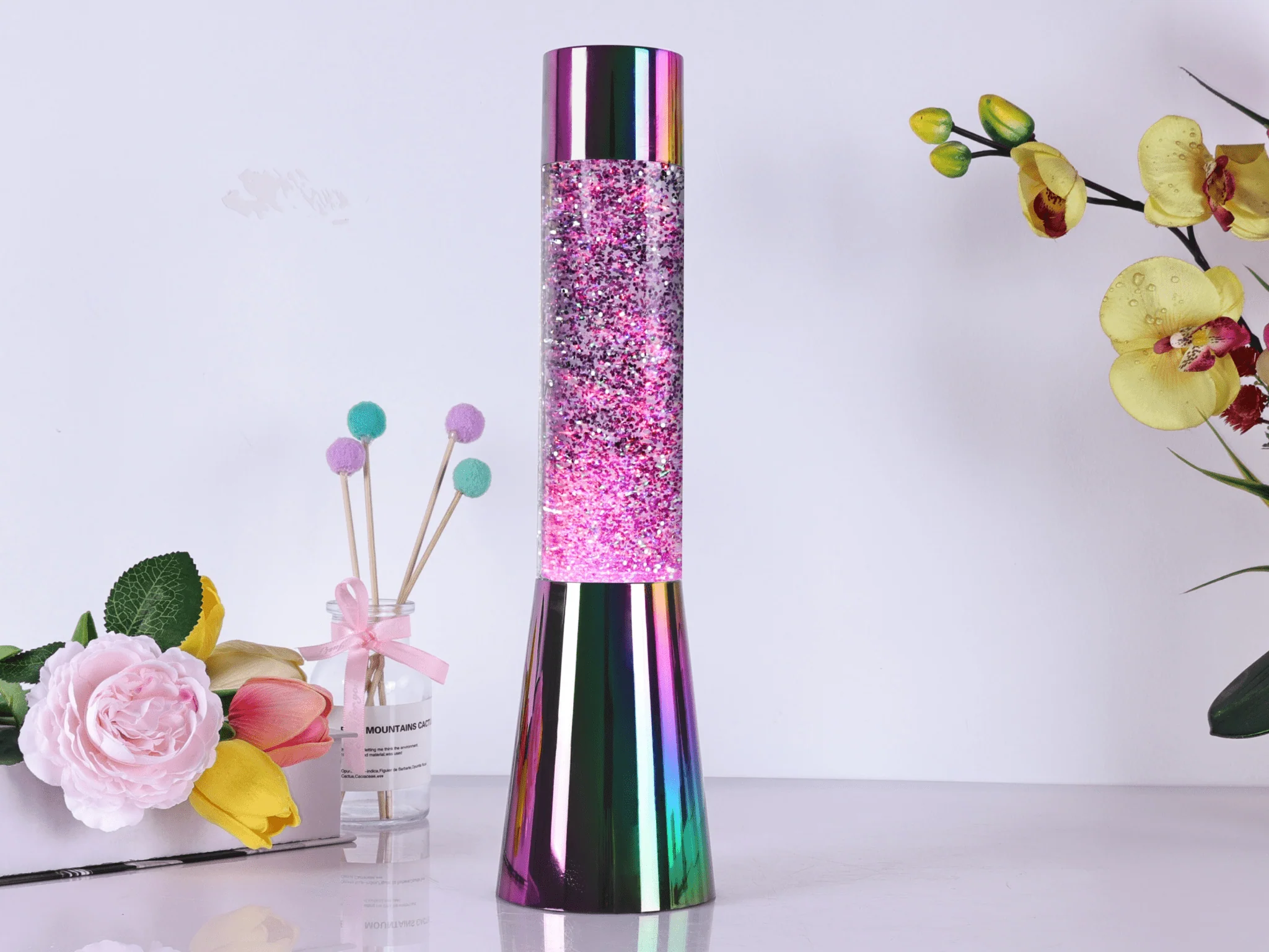 Black Pearl Glitter Lamp - Image 6