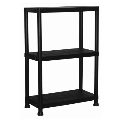 Blackspur 3 Tier Plastic Shelving Unit