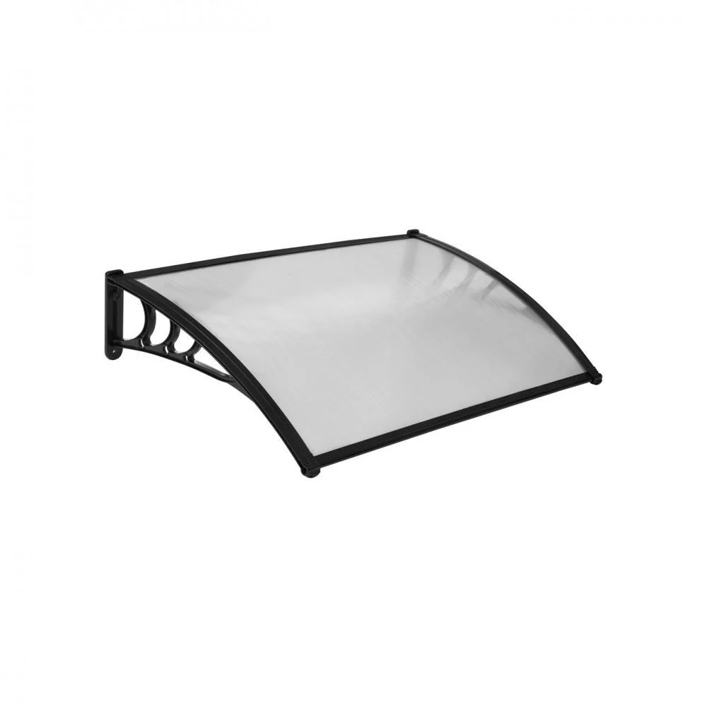 Blackspur Door Canopy Black - 120cm x 80cm - Image 2