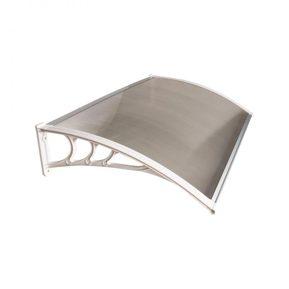 Blackspur Door Canopy White - 120cm x 80cm - Image 2