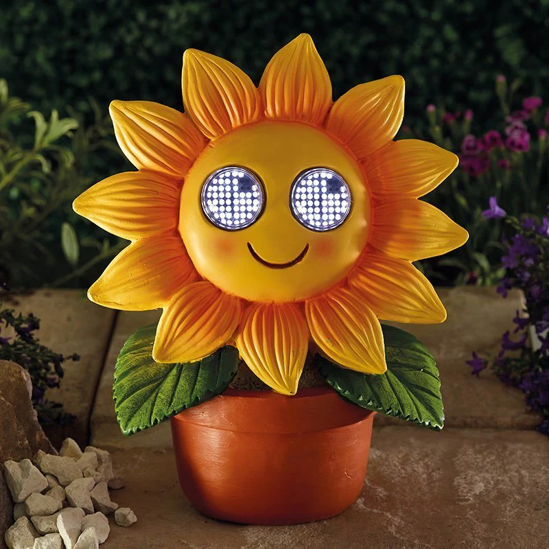 Blinkin’ Sunflower Solar Light Decoration