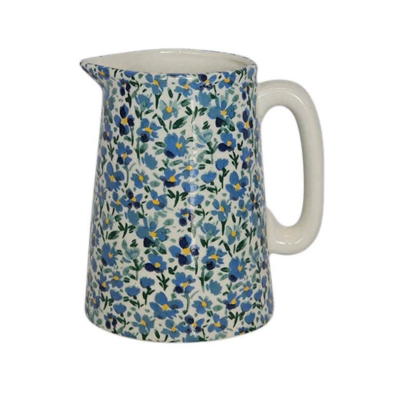 Blue Daisy Half Pint Jug