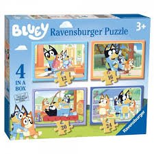 Bluey 4 In A Box Puzzle