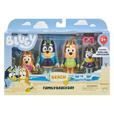 Bluey Beach S9 4Pk Beach