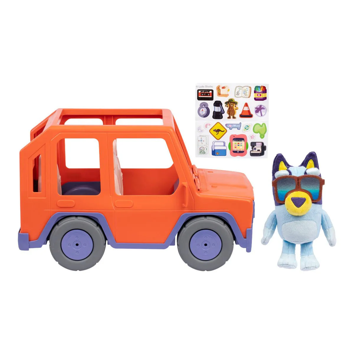 Bluey Big Heeler 4Wd Vehicle And Bluey Soft Toy Figure - Image 4