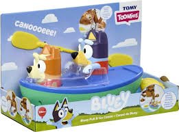 Bluey Paddling Canoe