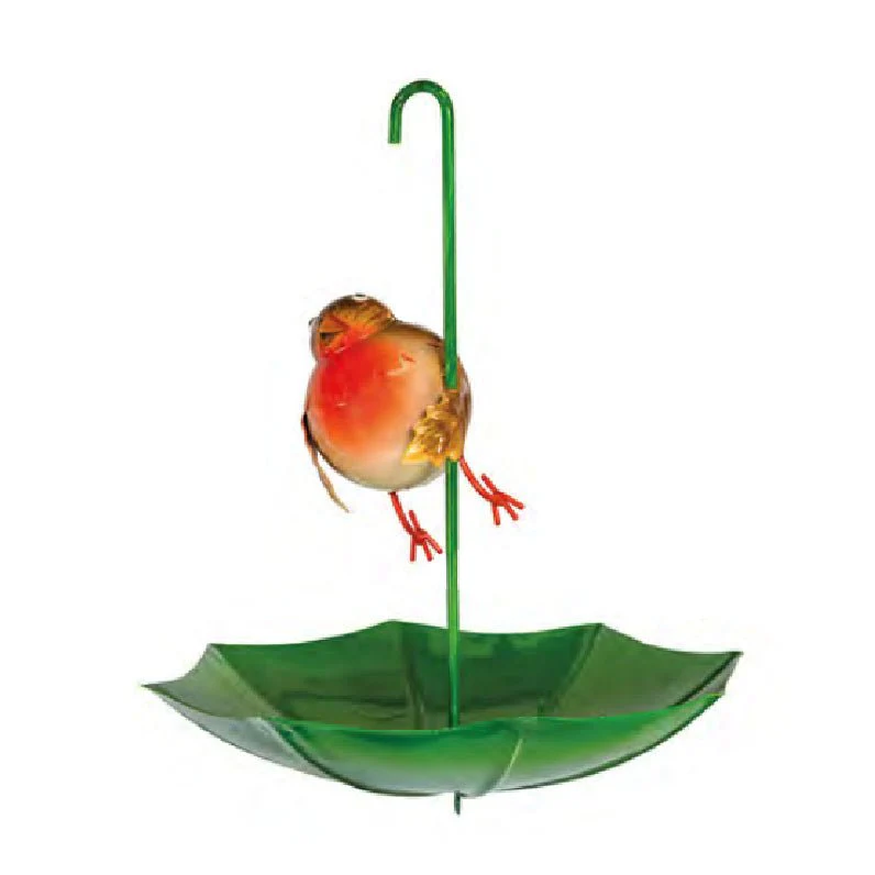 Bobbin Robin Umbrella Bird Feeder