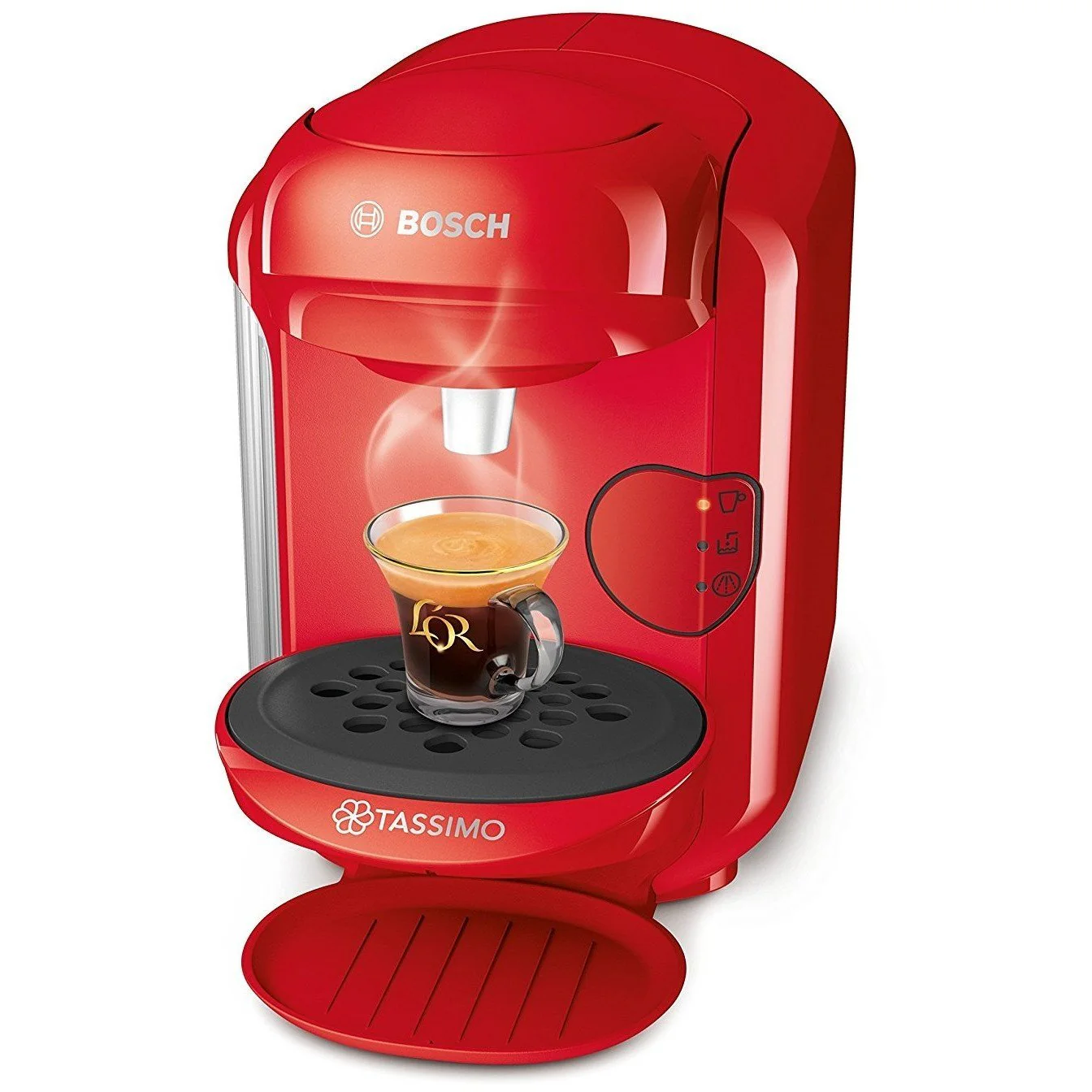 Bosch Tassimo Vivy 2 Coffee Machine Cranberry Red