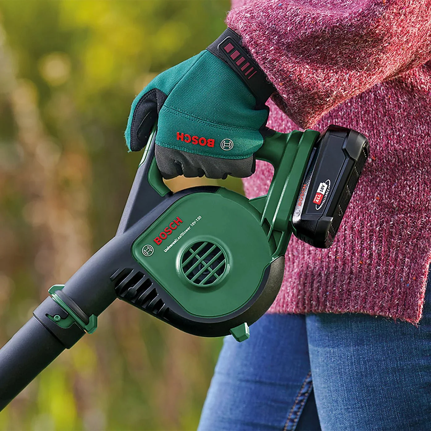 Bosch UniversalLeafBlower 18V Cordless Garden Blower (1 × 2.5Ah) – 18V‑130 - Image 6