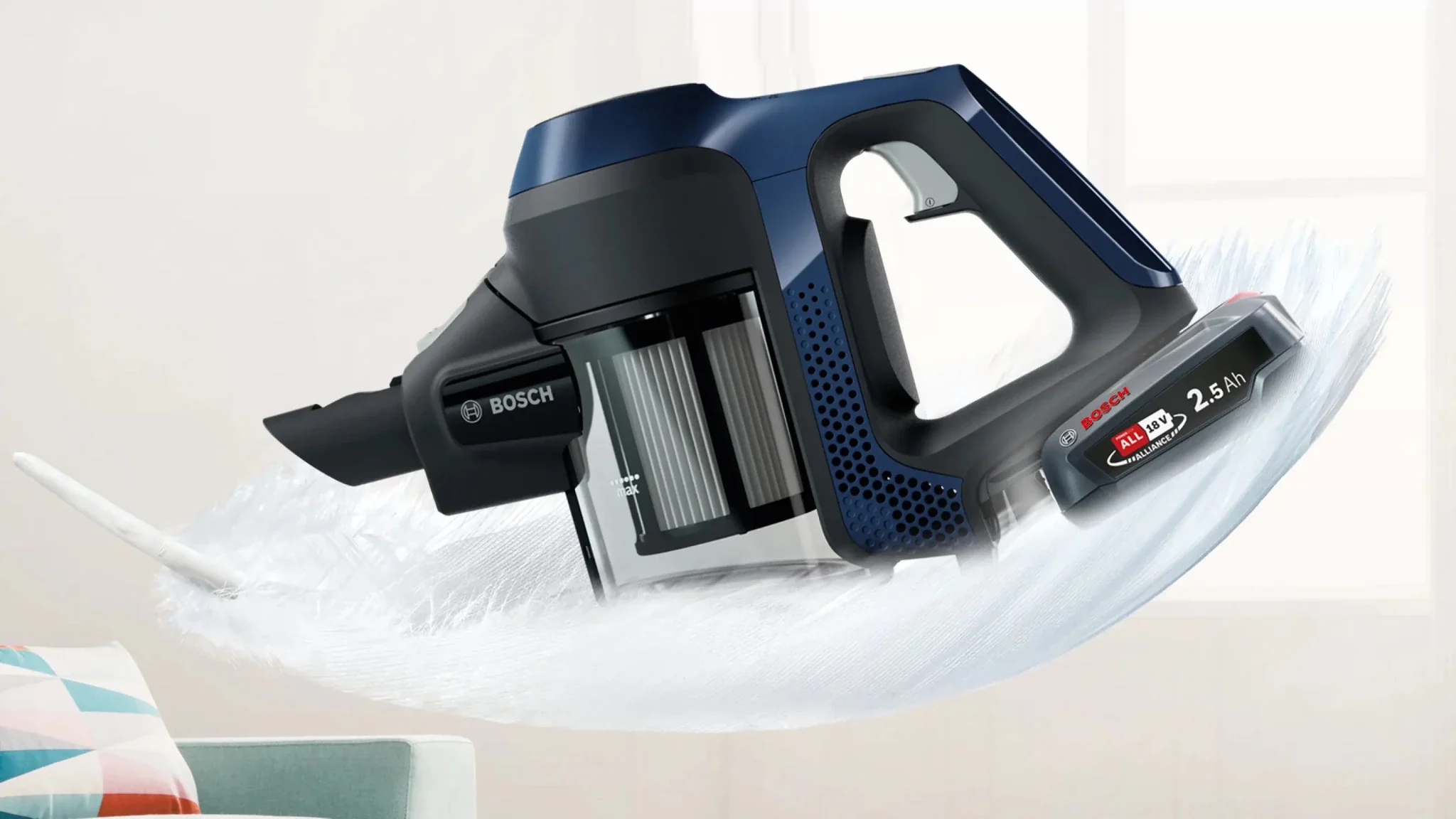 Bosch Unlimited 6 Cordless Vacuum Cleaner | BBS611GB - Image 2