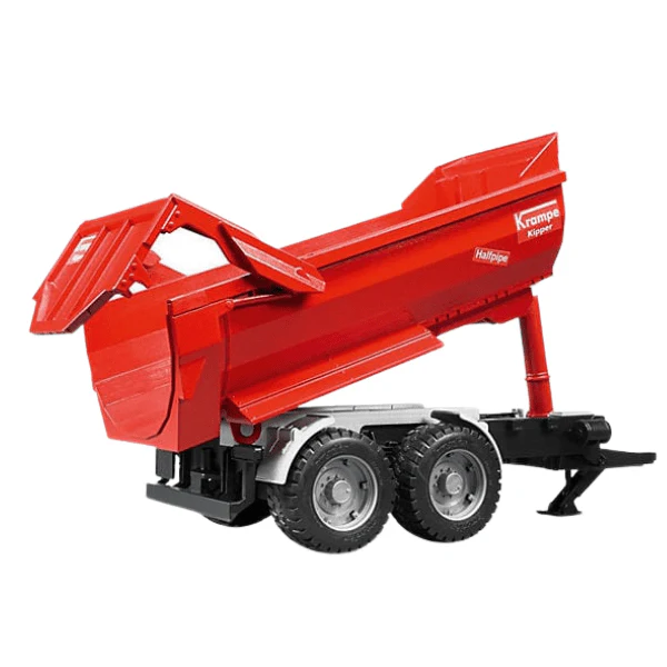 Bruder Krampe Tandem Halfpipe Tipping Trailer - Image 3