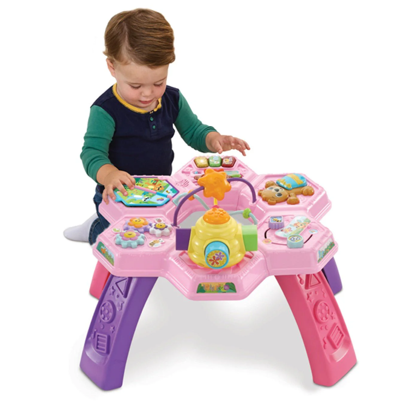 Busy Bee Activity Table Pink - Image 2