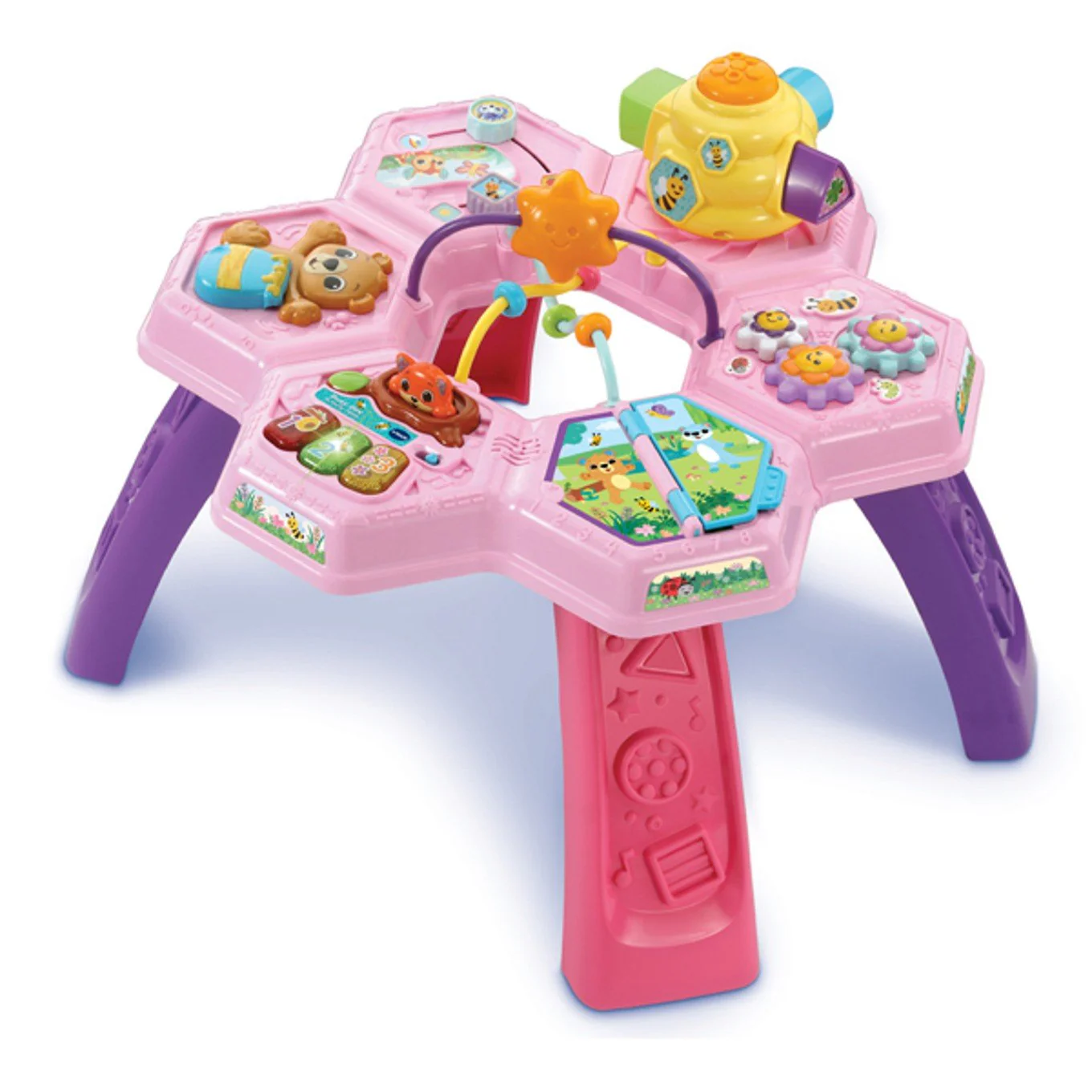 Busy Bee Activity Table Pink - Image 3