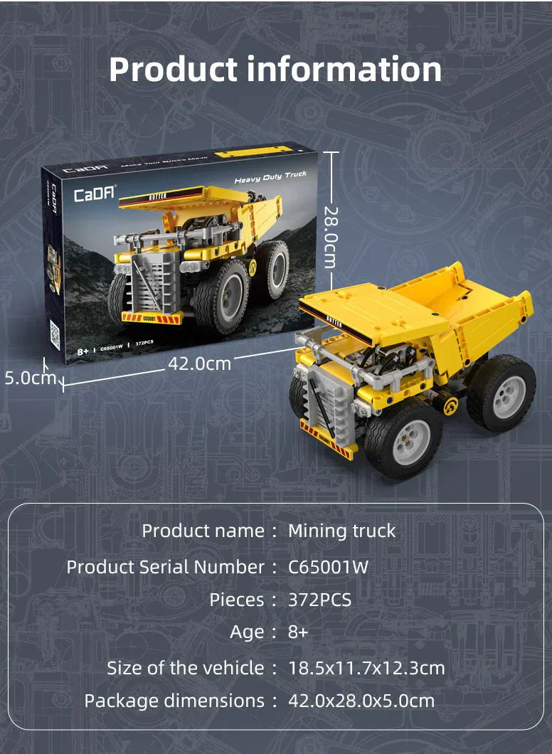 CaDA Bricks Heavy Duty Truck - Image 2
