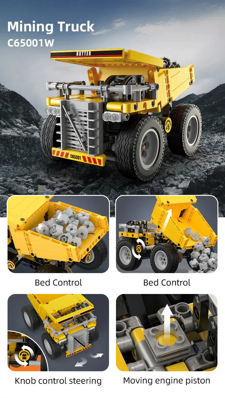 CaDA Bricks Heavy Duty Truck - Image 3