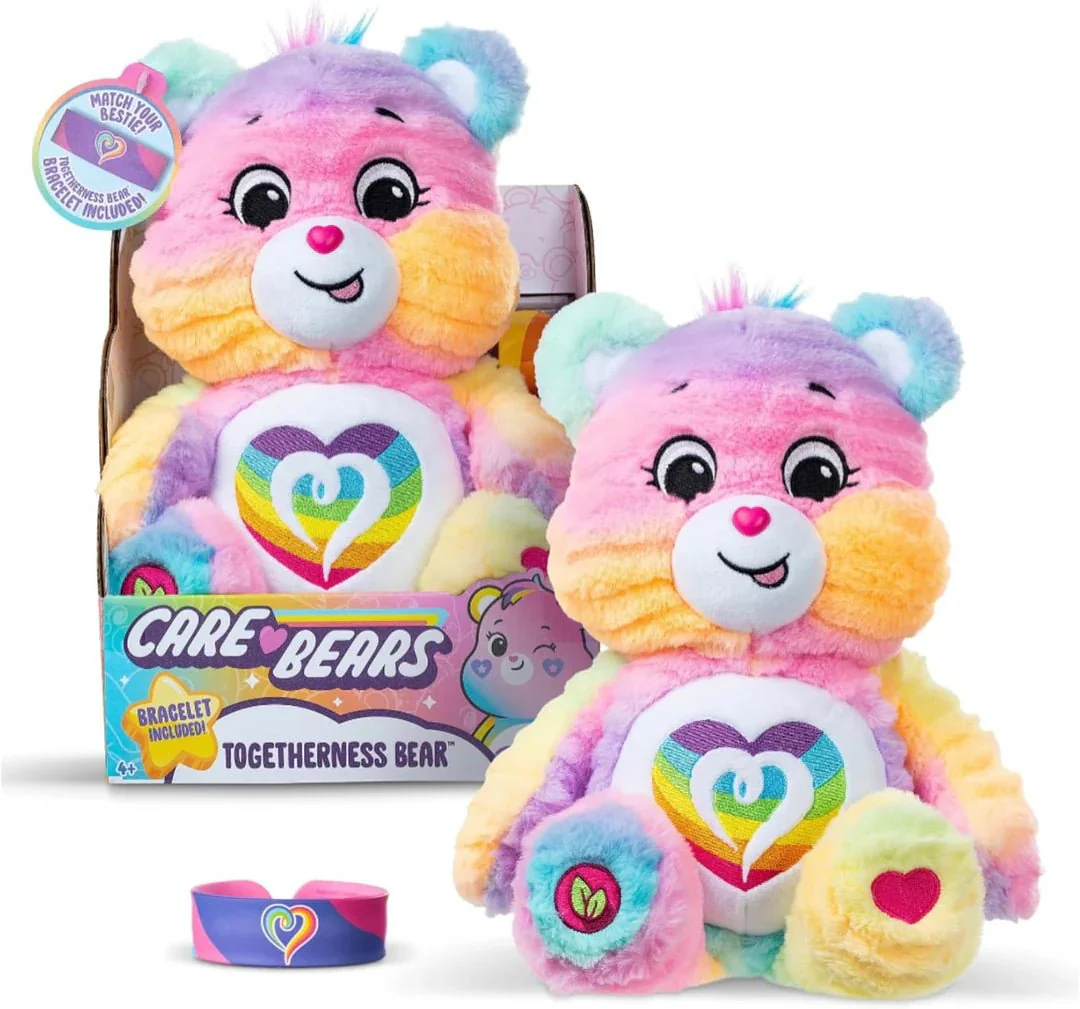 Care Bears 35cm Colour Splash - Togetherness Bear