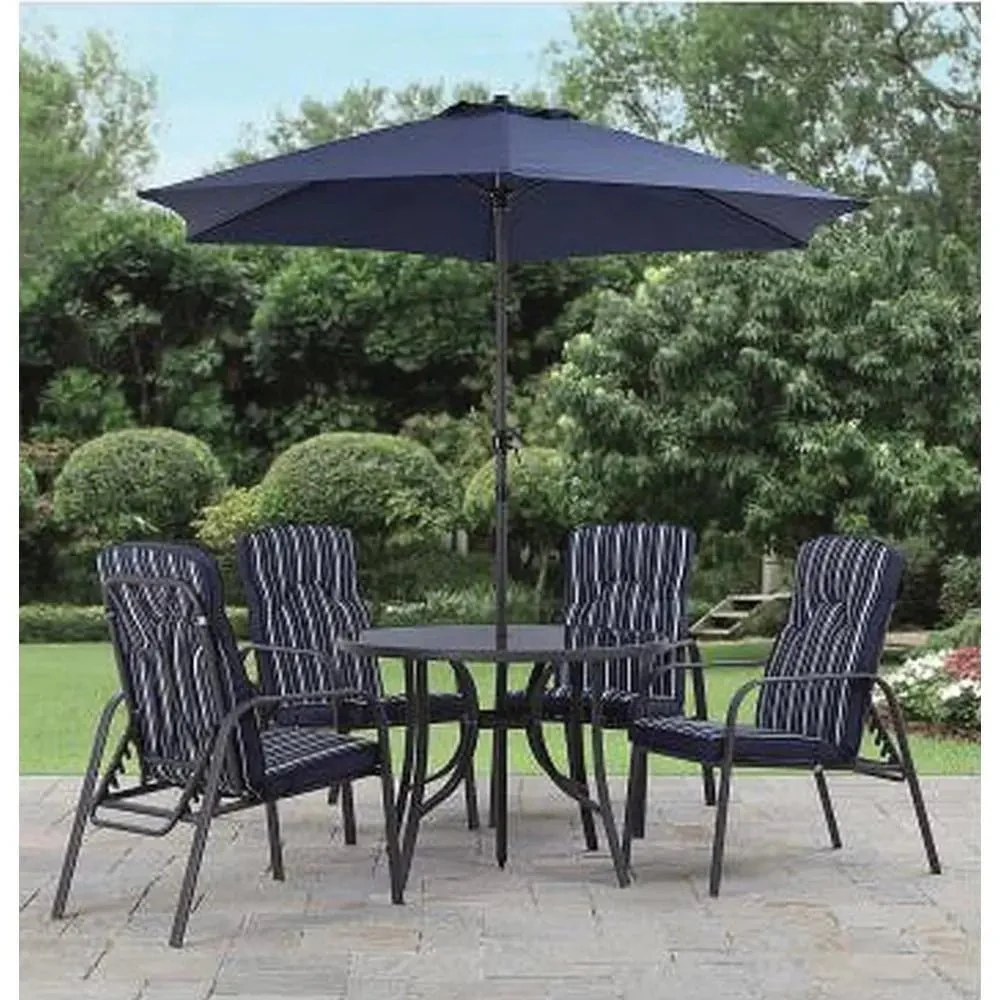 Casablanca 4-Seater Round Cushioned Set - Image 2