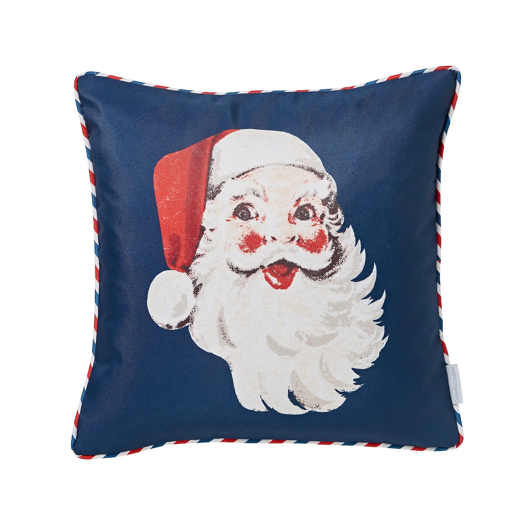 Catherine Lanfield Letters To Santa Cushion with Pocket