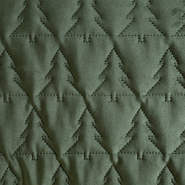 Catherine Lansfield Bedding Cosy Soft Christmas Tree Green Duvet Cover Set - Kingsize - Image 3