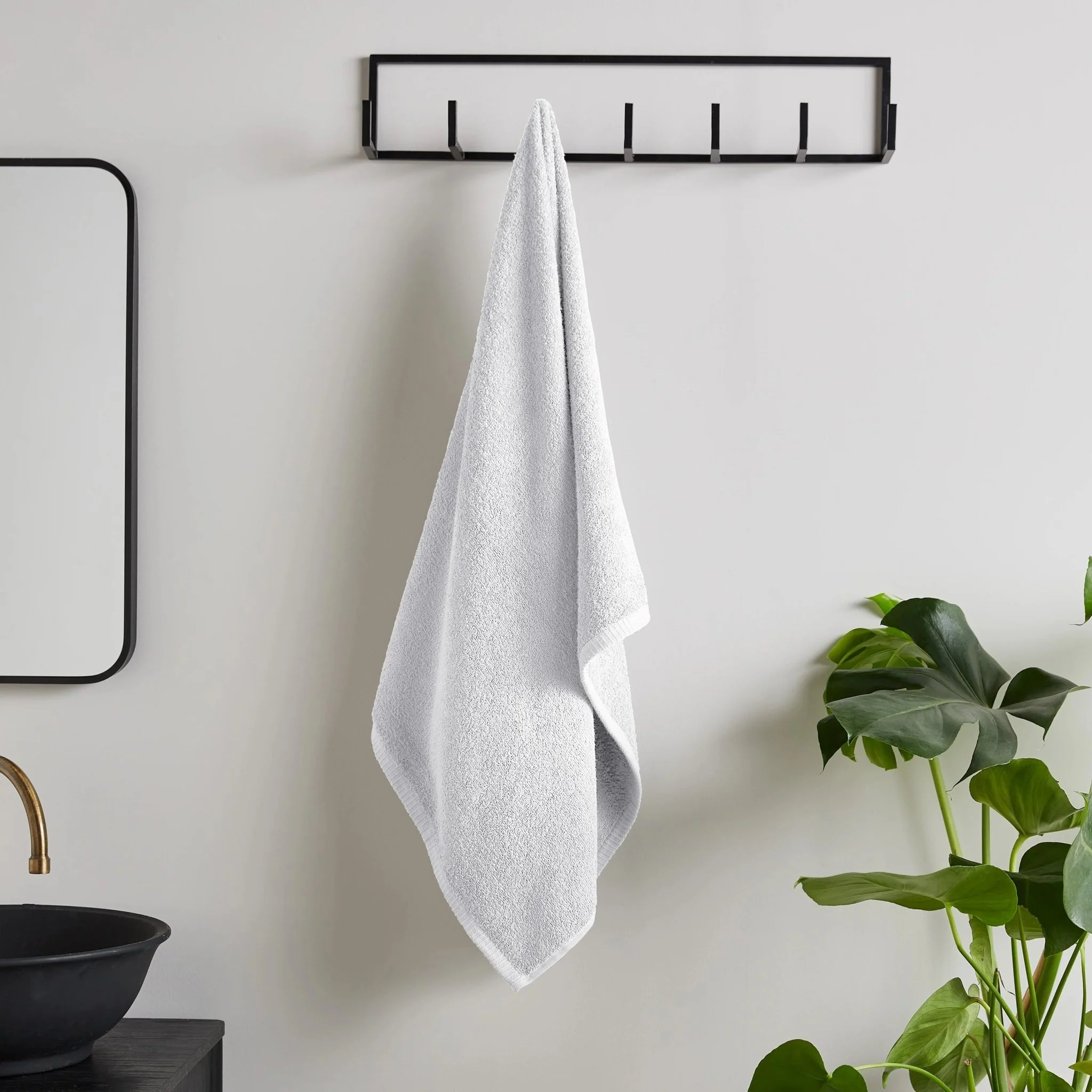Catherine Lansfield Quick Dry Cotton Hand Towel White