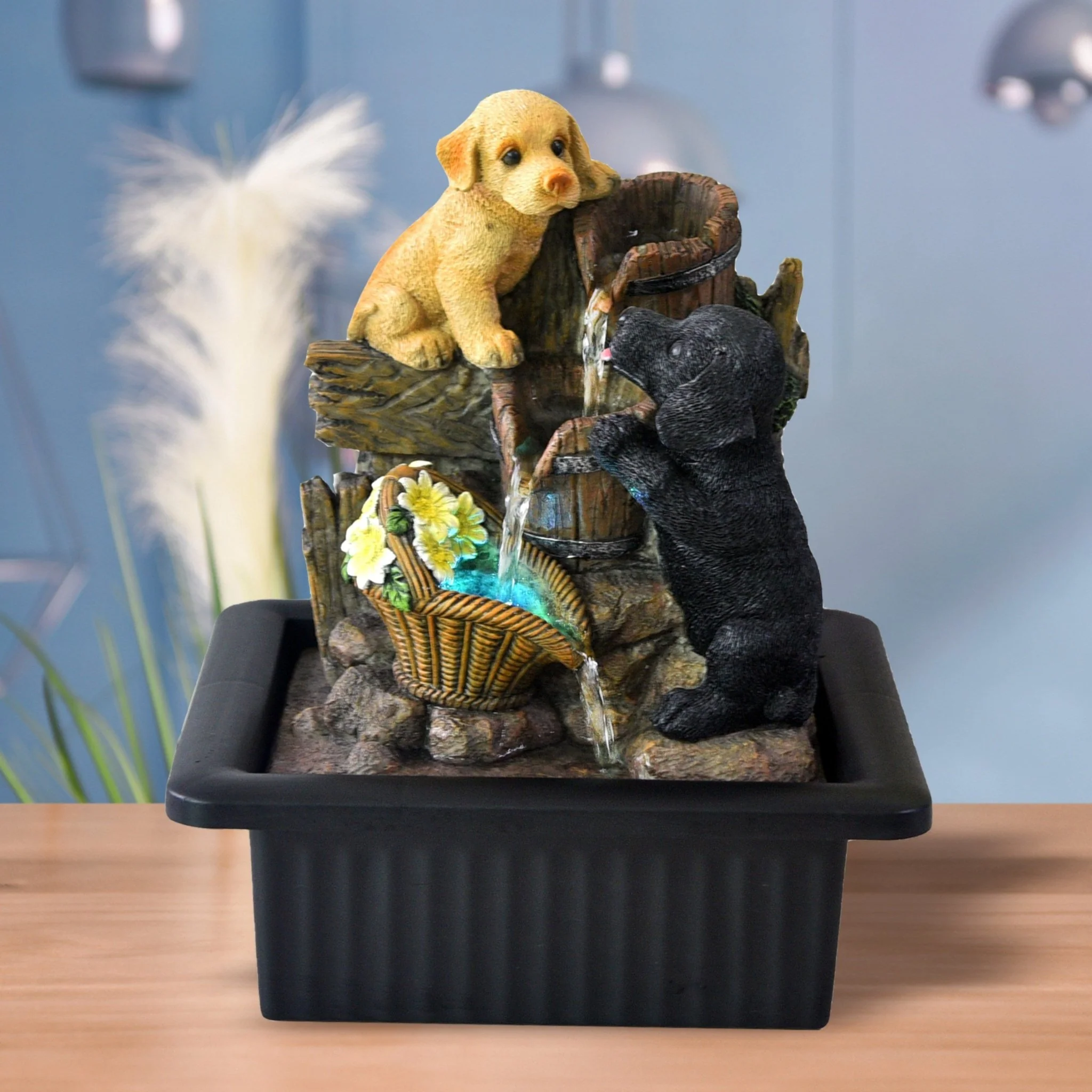 Cheeky Chappies Indoor Water Fountain - Image 2