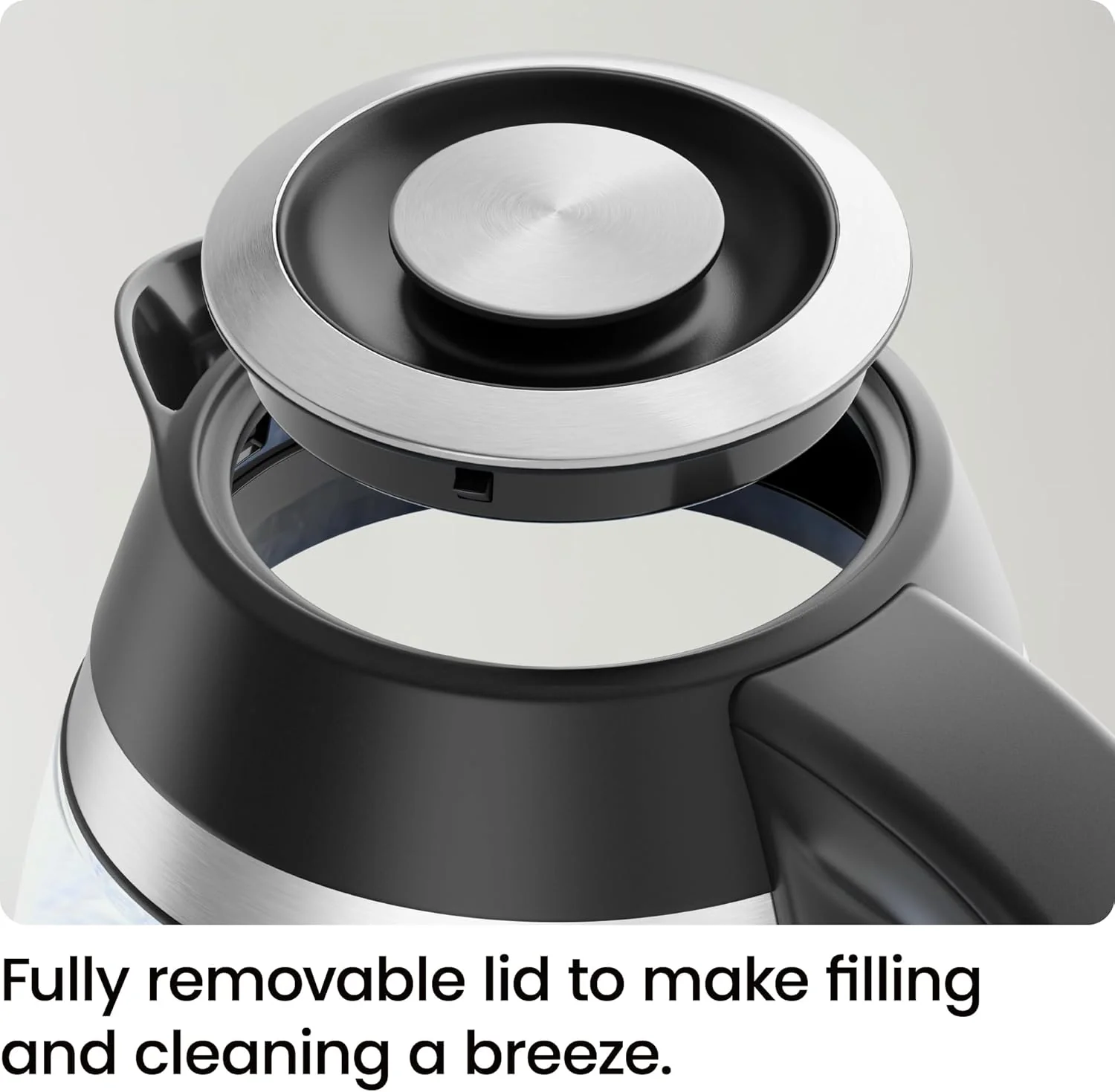 Chefman Fast-Boil 1.8L Electric Glass Kettle | RJ11-18-CTI-UK - Image 5