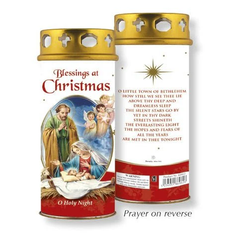 Christmas Blessings Candle Windproof Cap 86962