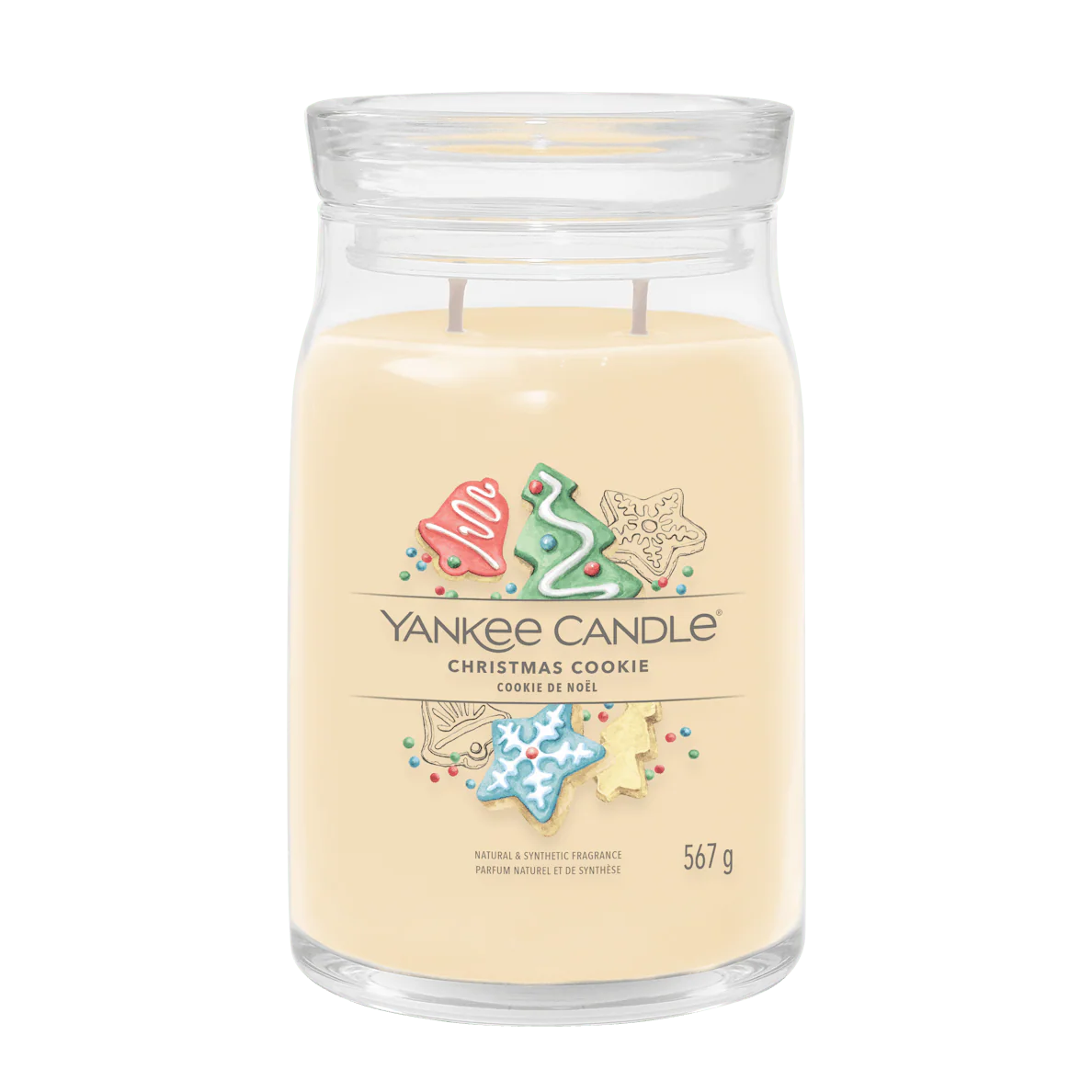 Christmas Cookie Signature Large Jar Yankee Candle 567g