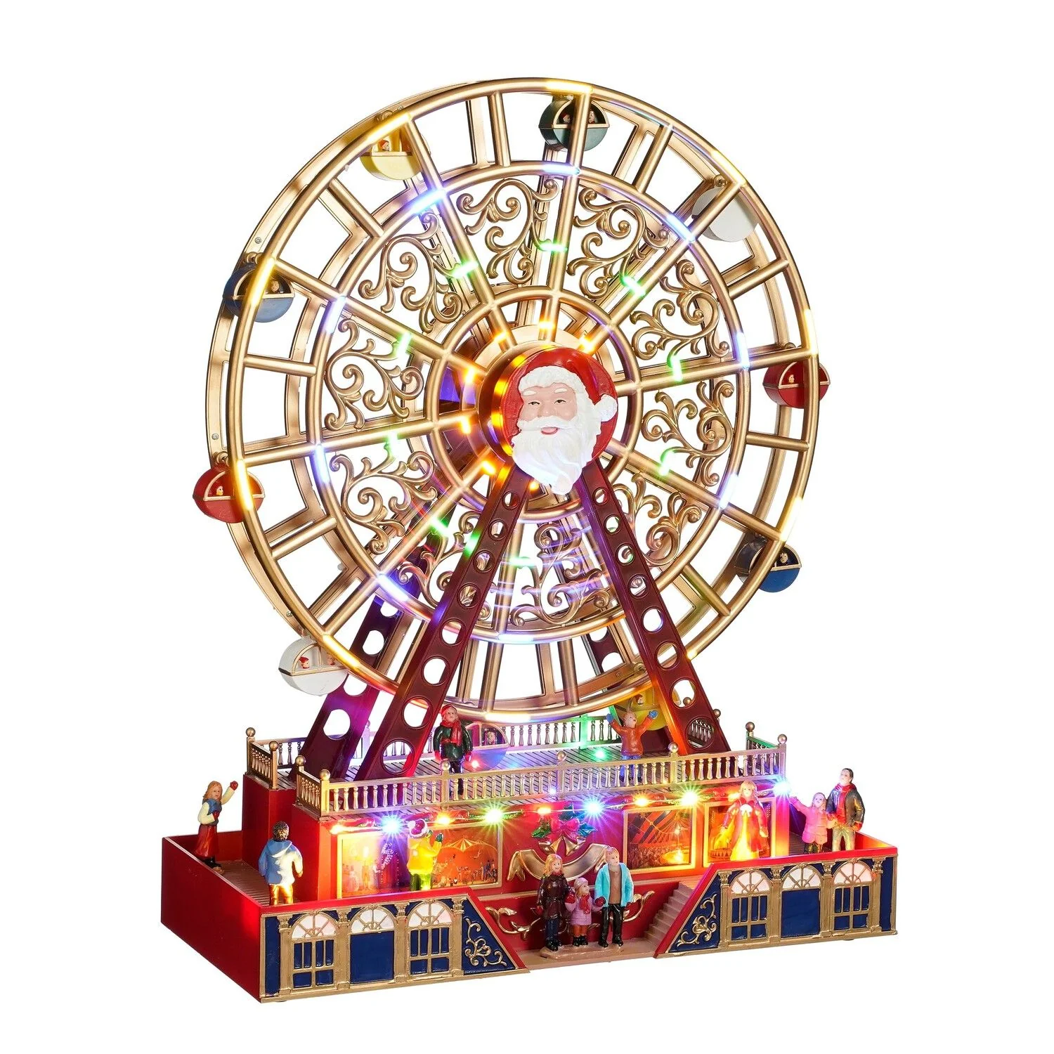 Christmas Ferris Wheel Battery Operated 38 x 48cm