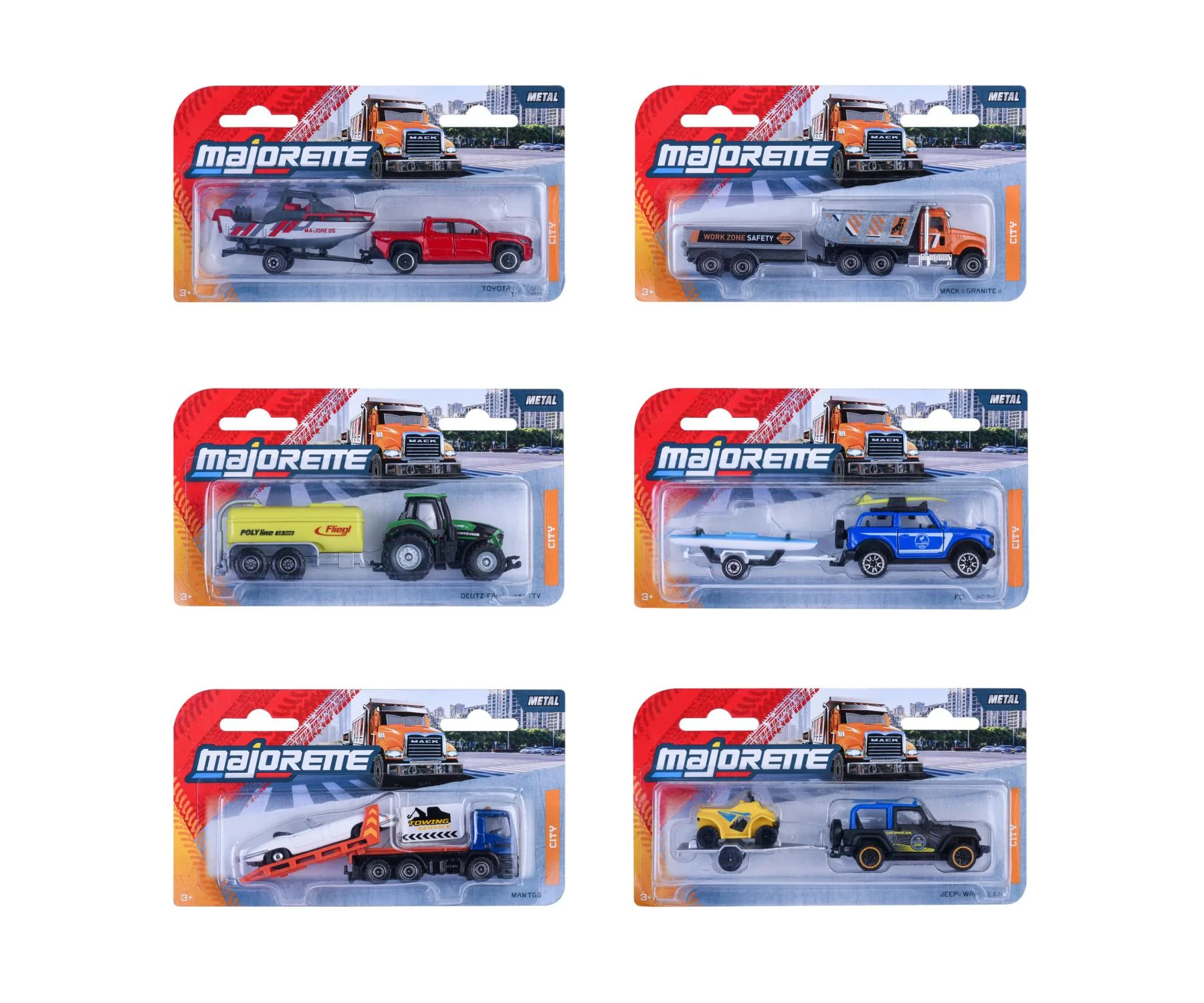 City Trailer Assorted Styles