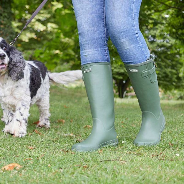Classic Rubber Wellingtons - Green Size 10