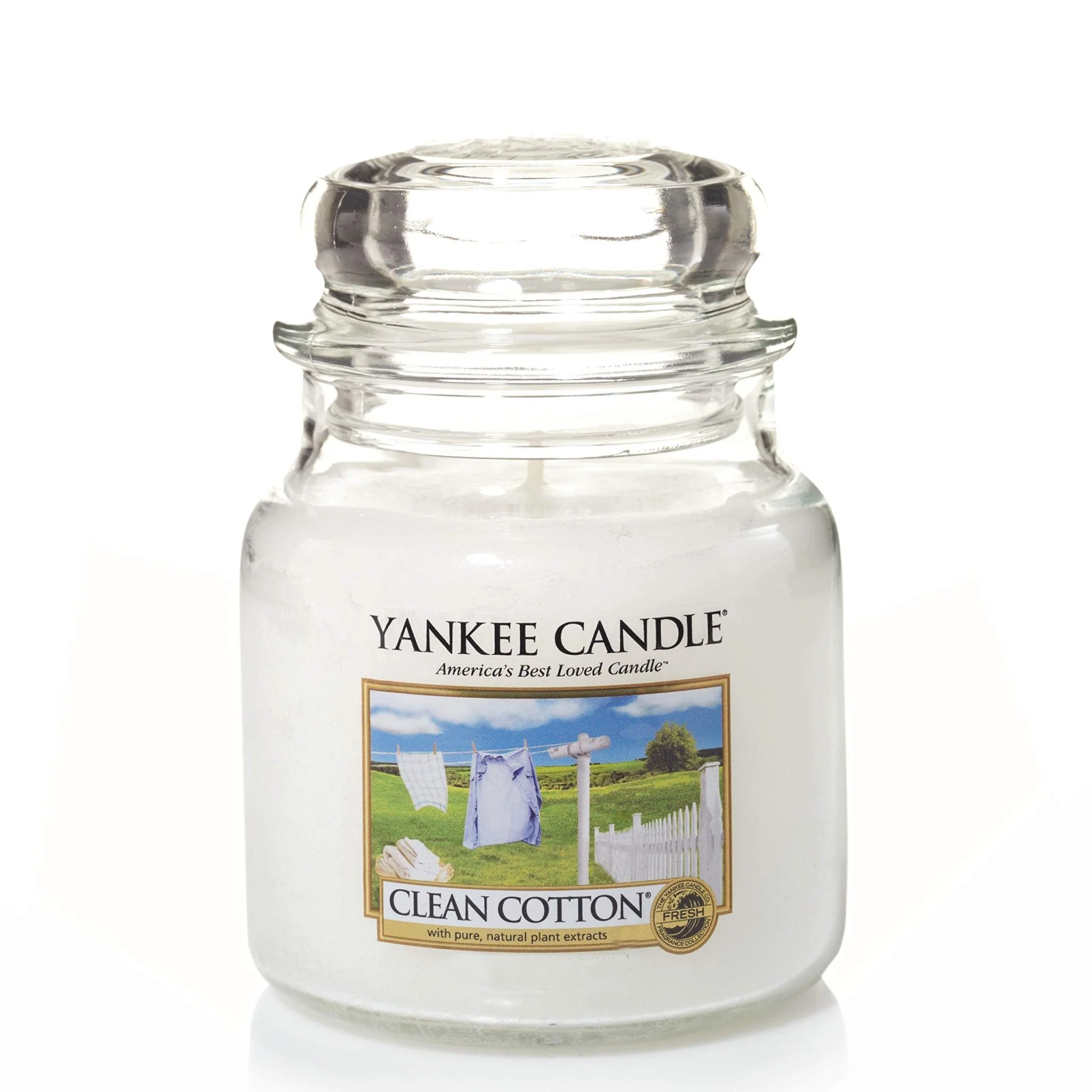 Clean Cotton Medium Yankee Candle 411g