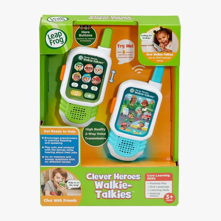 Clever Heroes Walkie-Talkies