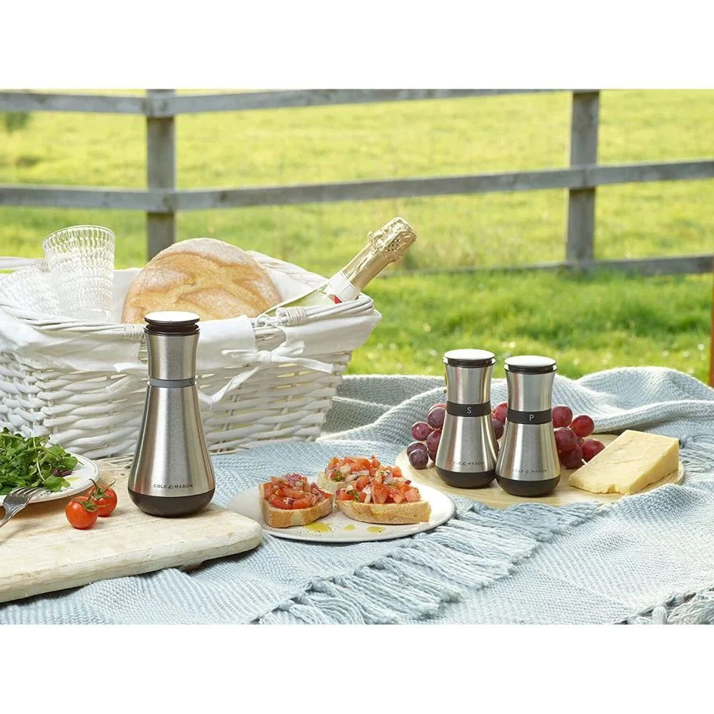 Cole & Mason Henley Stainless Steel Oil/Vinegar Pourer - Image 4