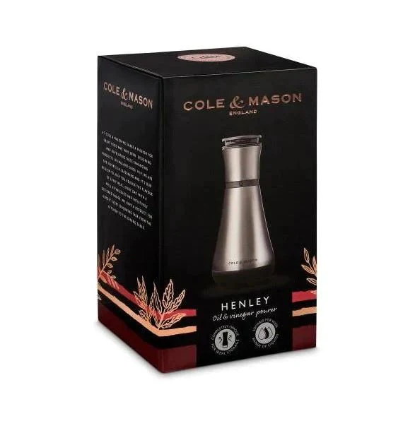 Cole & Mason Henley Stainless Steel Oil/Vinegar Pourer - Image 5