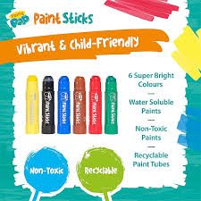 Colour Pop Paint Sticks 6 Pack - Image 3