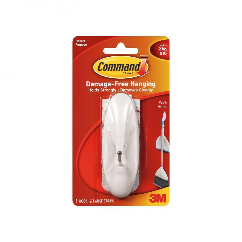 Command 3M Large Wire Hooks 3M17069