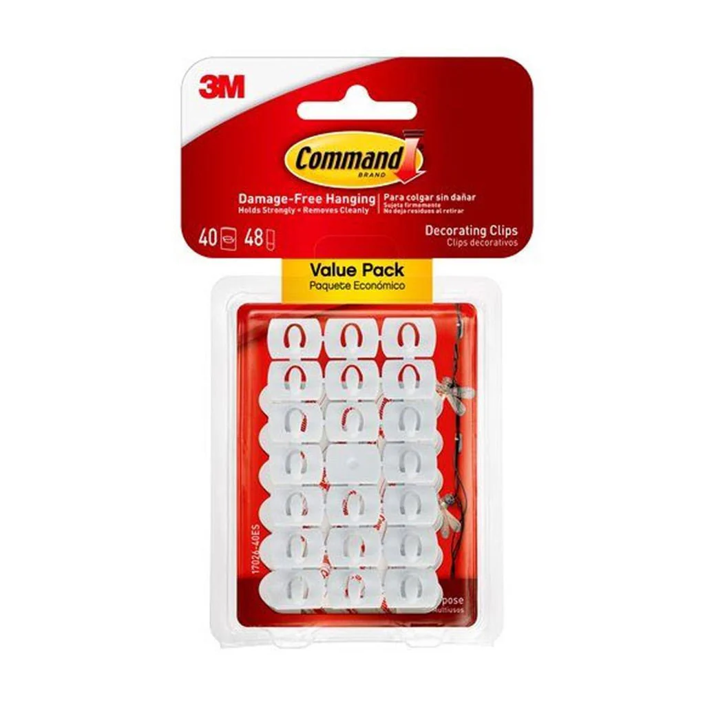 Command Decorating Clips Value Pack 3M17026