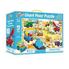 Construction Site Giant Floor Jigsaw Puzzle