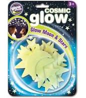 Cosmic Glow Moon & Stars