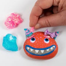 Craft Kit Stone Decoration Assorted Styles Monster - Image 2