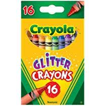 Crayola 16Pk Glitter Crayons