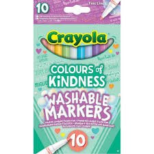 Crayola Colours Of Kindness Washable Markers 10 Pack