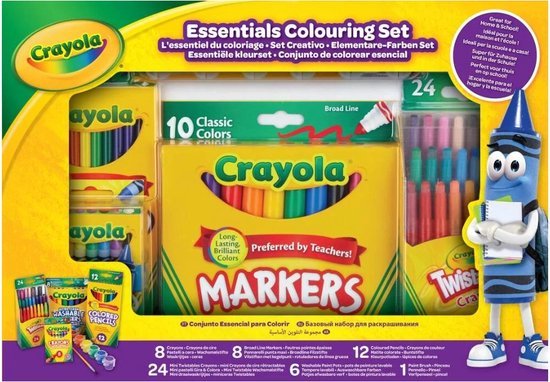 Crayola Essentials Colouring Set