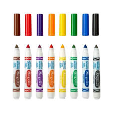 Crayola Pk8 Ultra Clean Washable Broad Markers - Image 2