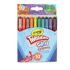 Crayola Swirl Twistables Mini Crayons 10 Pack