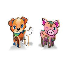Create N Colour Take Along Fun Farm Friends Assorted Styles - Image 2