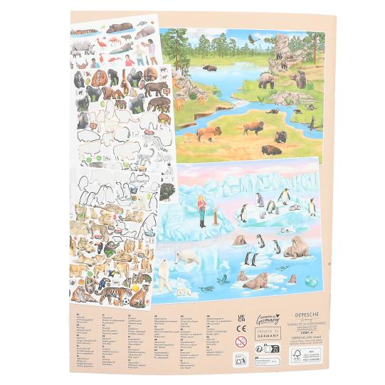 Create Your Zoo Colouring Book - Image 3