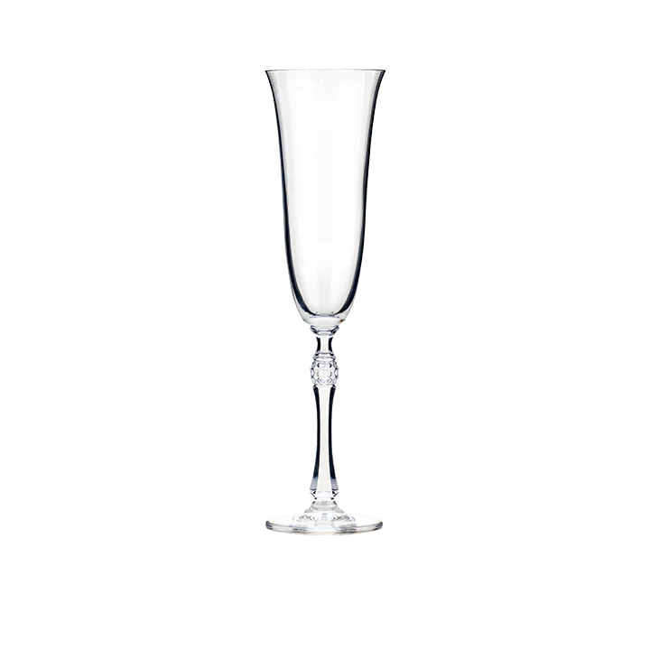 Crystal Bohemia Parus Set of 6 Flute Glasses 190ml - Image 3
